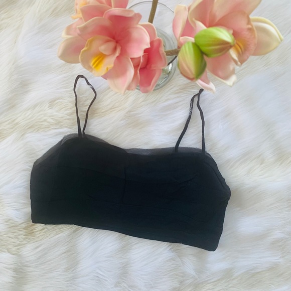 UO / SILENCE & NOISE / CROPPED BRA CAMI - Picture 2 of 4